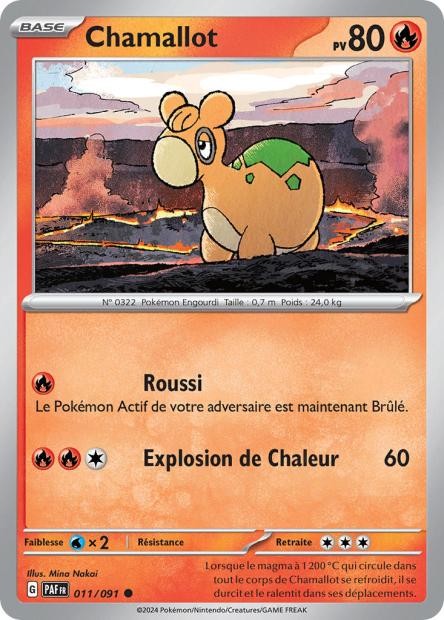 Chamallot – 011/091 – Destinées de Paldea (Reverse)