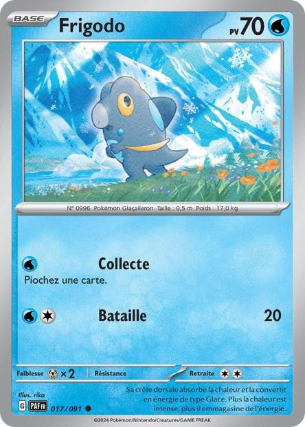 Frigodo – 017/091 – Destinées de Paldea (Reverse)