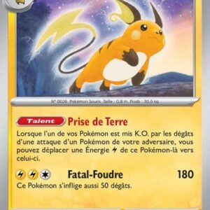 Raichu - 019/091 - Destinées de Paldea (Reverse)