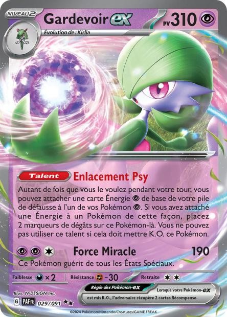 Gardevoir EX – 029/091 – Destinées de Paldea