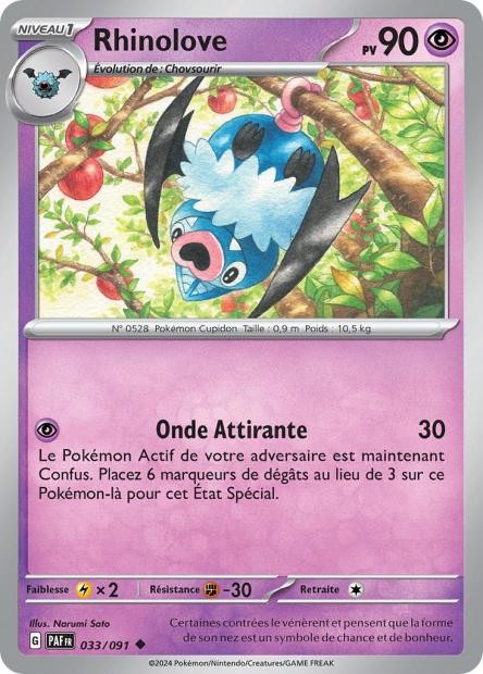 Rhinolove – 033/091 – Destinées de Paldea (Normale)