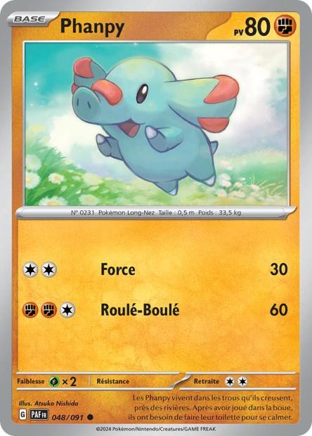 Phanpy – 048/091 – Destinées de Paldea (Reverse)