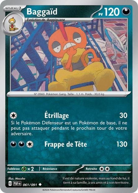 Baggaïd – 061/091 – Destinées de Paldea (Normale)