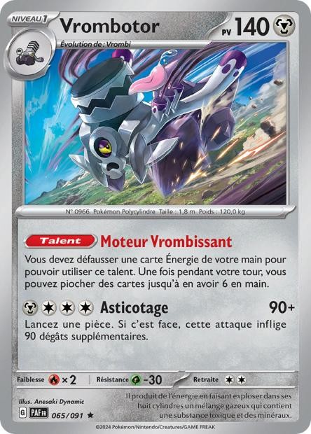 Vrombotor – 065/091 – Destinées de Paldea (Reverse)