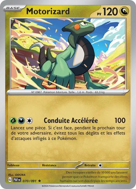 Motorizard – 070/091 – Destinées de Paldea (Normale)