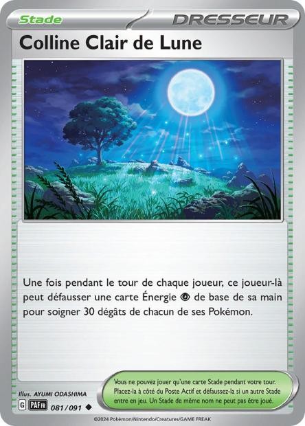 Colline Clair de Lune – 081/091 – Destinées de Paldea (Normale)