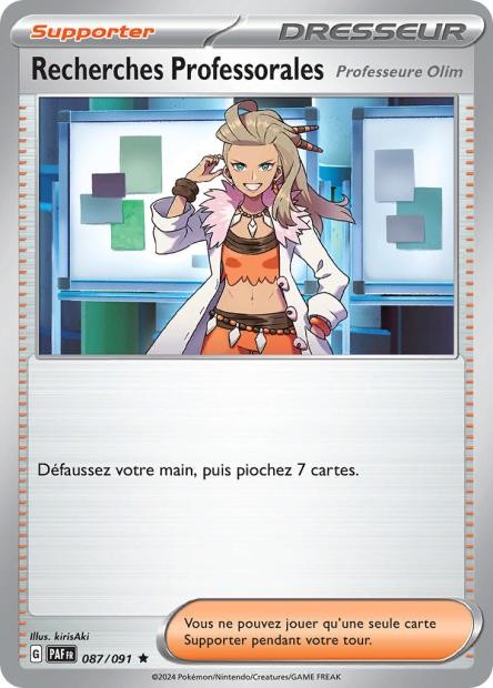 Recherches Professorales – 087/091 – Destinées de Paldea (Normale)