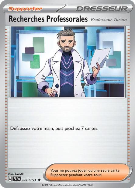 Recherches Professorales – 088/091 – Destinées de Paldea (Normale)