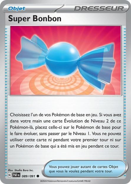 Super Bonbon – 089/091 – Destinées de Paldea (Normale)