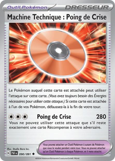Machine Technique : Poing de Crise – 090/091 – Destinées de Paldea (Normale)