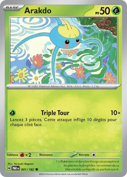 Arakdo – 001/182 – Faille Paradoxe (Reverse)