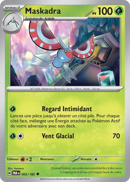 Maskadra – 002/182 – Faille Paradoxe (Reverse)