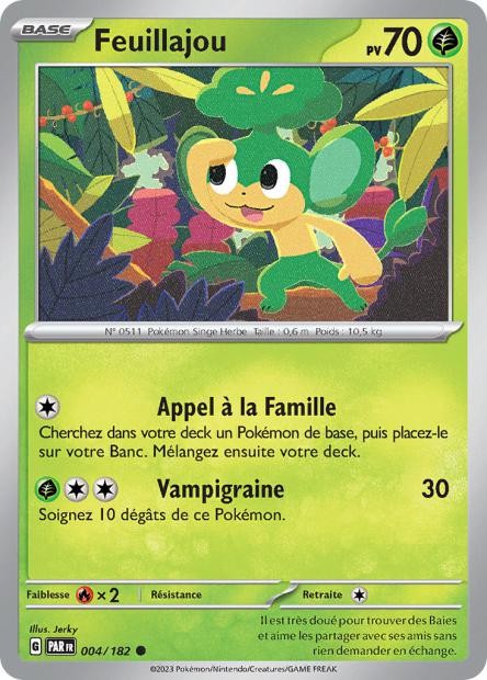 Feuillajou – 004/182 – Faille Paradoxe (Reverse)