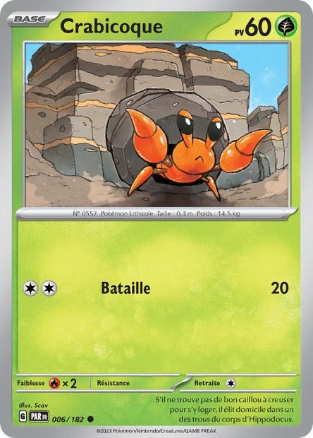 Crabicoque – 006/182 – Faille Paradoxe (Normale)