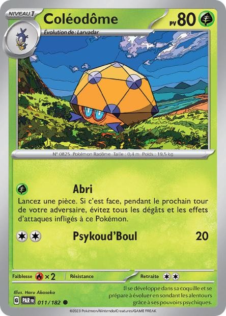 Coléodôme – 011/182 – Faille Paradoxe (Reverse)