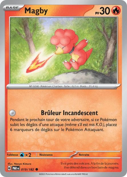 Magby – 019/182 – Faille Paradoxe (Normale)