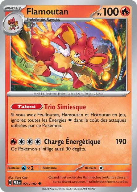 Flamoutan – 021/182 – Faille Paradoxe (Normale)