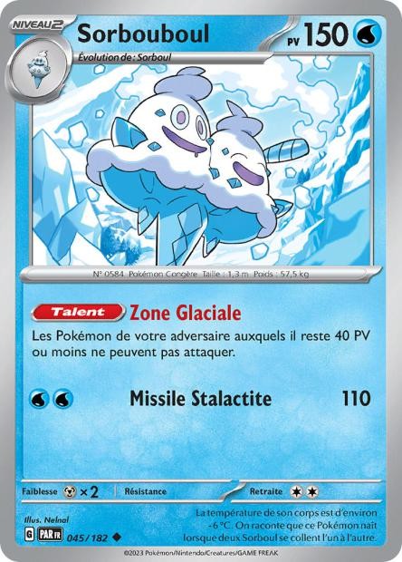 Sorbouboul – 045/182- Faille Paradoxe (Reverse)