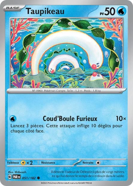 Taupikeau – 051/182- Faille Paradoxe (Reverse)