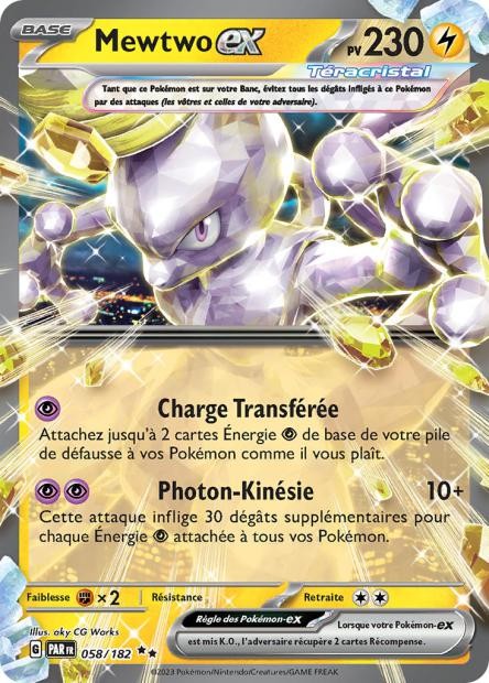 Mewtwo ex – 058/182 – Faille Paradoxe
