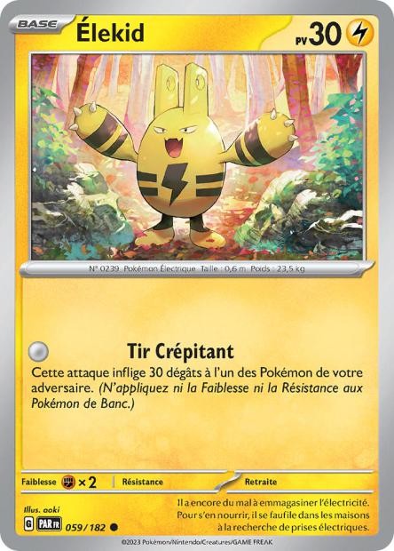 Elekid – 059/182 – Faille Paradoxe (Normale)