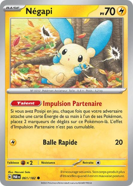 Négapi – 061/182 – Faille Paradoxe (Reverse)