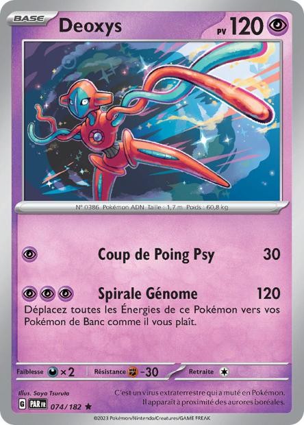Deoxys – 074/182 – Faille Paradoxe (Reverse)