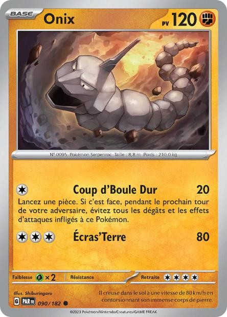 Onix – 090/182 – Faille Paradoxe (Normale)