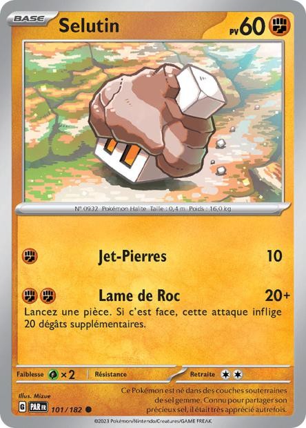 Selutin – 101/182 – Faille Paradoxe (Reverse)
