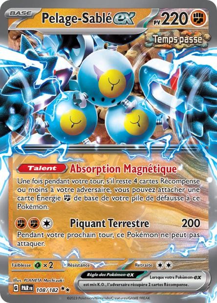 Pelage-Sablé ex – 108/182 – Faille Paradoxe
