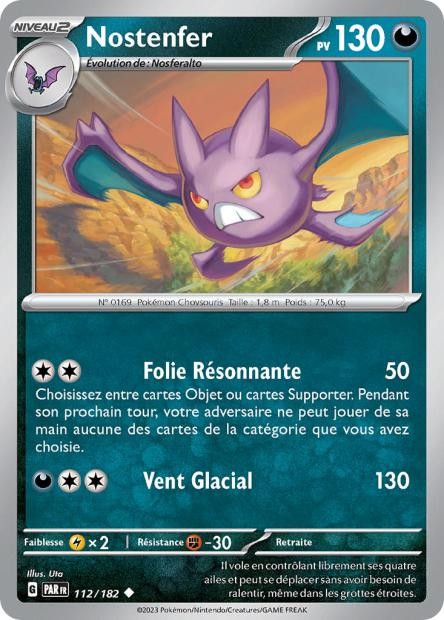 Nostenfer – 112/182 – Faille Paradoxe (Reverse)