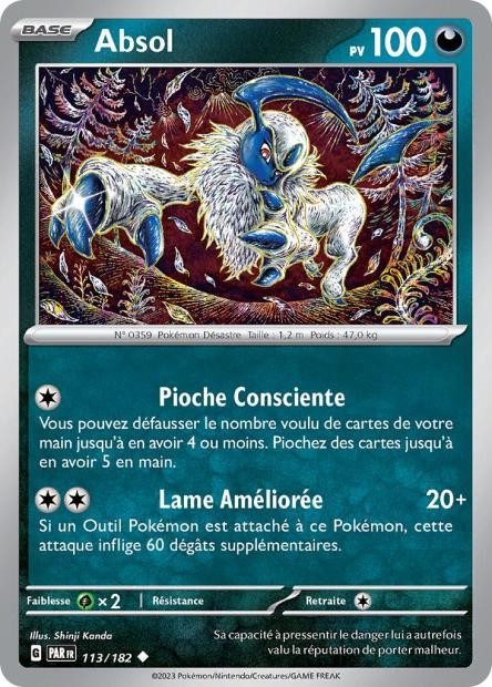 Absol – 113/182 – Faille Paradoxe (Normale)