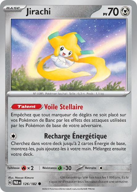 Jirachi – 126/182 – Faille Paradoxe (Normale)