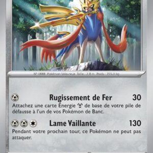 Zacian - 136/182 - Faille Paradoxe (Reverse)