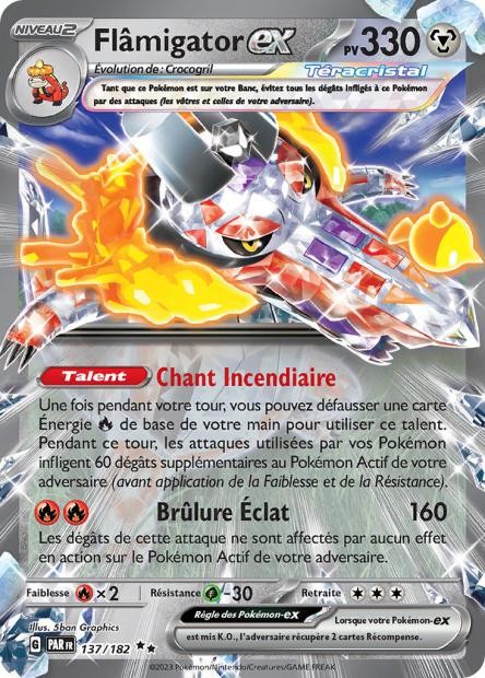 Flâmigator ex – 137/182 – Faille Paradoxe