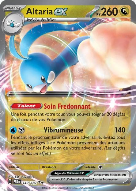 Altaria ex – 140/182 – Faille Paradoxe