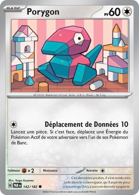 Porygon – 142/182 – Faille Paradoxe (Reverse)