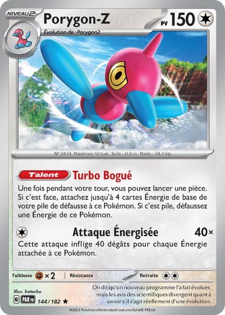 Porygon-Z – 144/182 – Faille Paradoxe (Reverse)