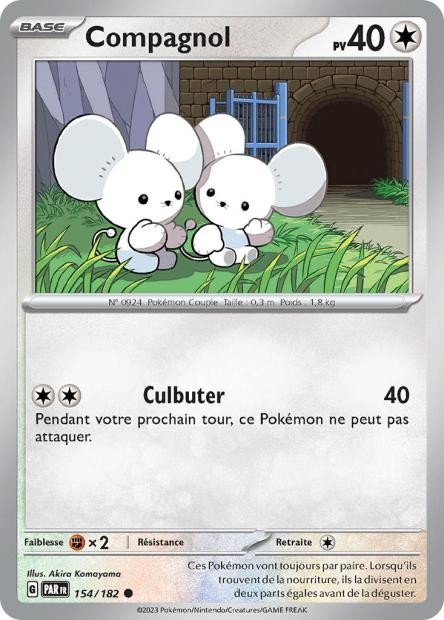 Compagnol – 154/182 – Faille Paradoxe (Reverse)