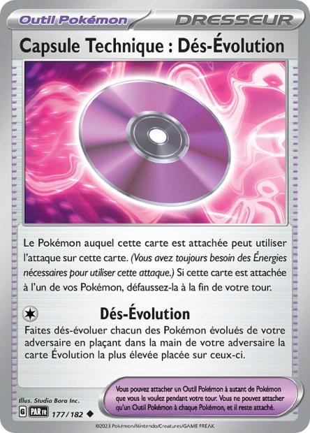 Capsule Technique : Dés-Évolution – 177/182 – Faille Paradoxe (Reverse)