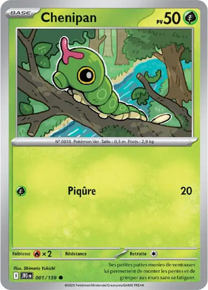 Pokémon – Chenipan (JTG 001/159) – Aventures Ensemble