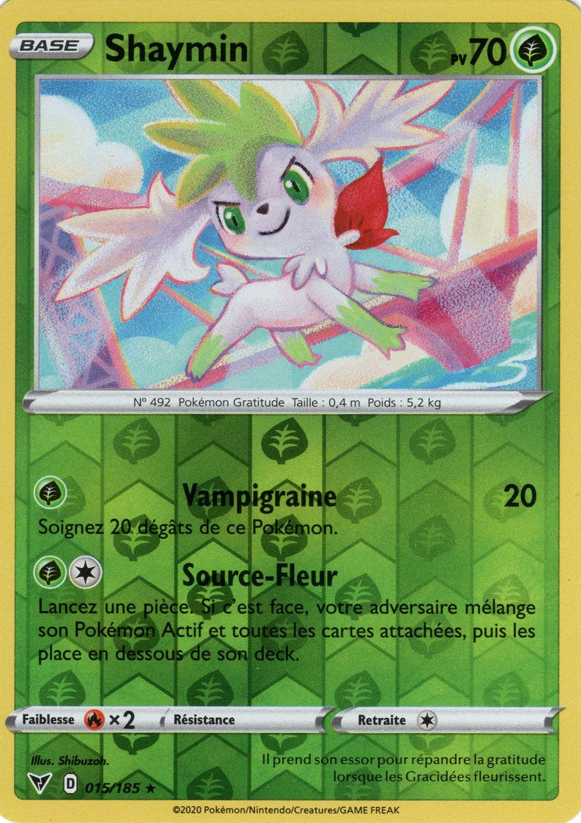 Shaymin Reverse – EB04 – 015/185 R