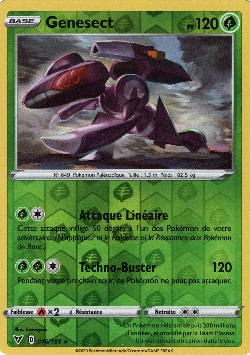 Genesect Reverse – EB04 – 016/185 R