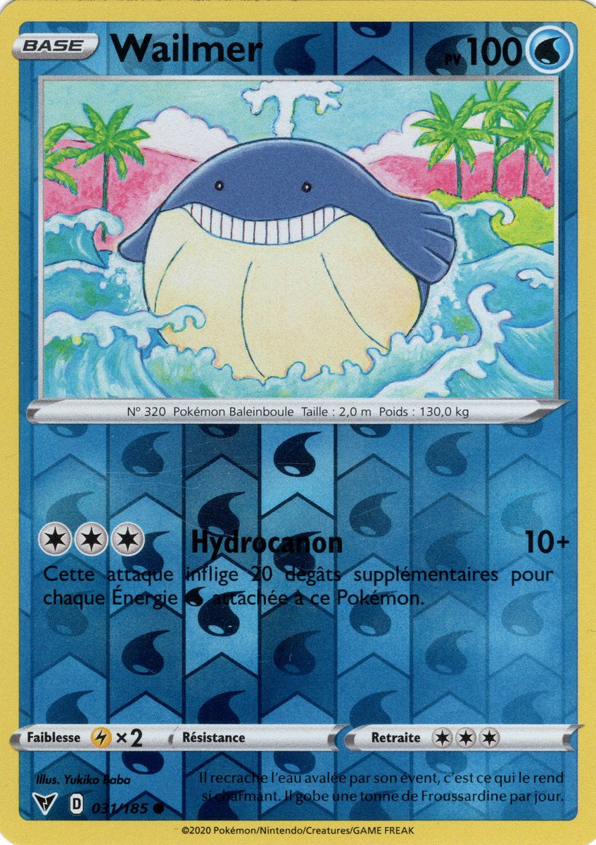 Wailmer Reverse – 031/185 R – EB04