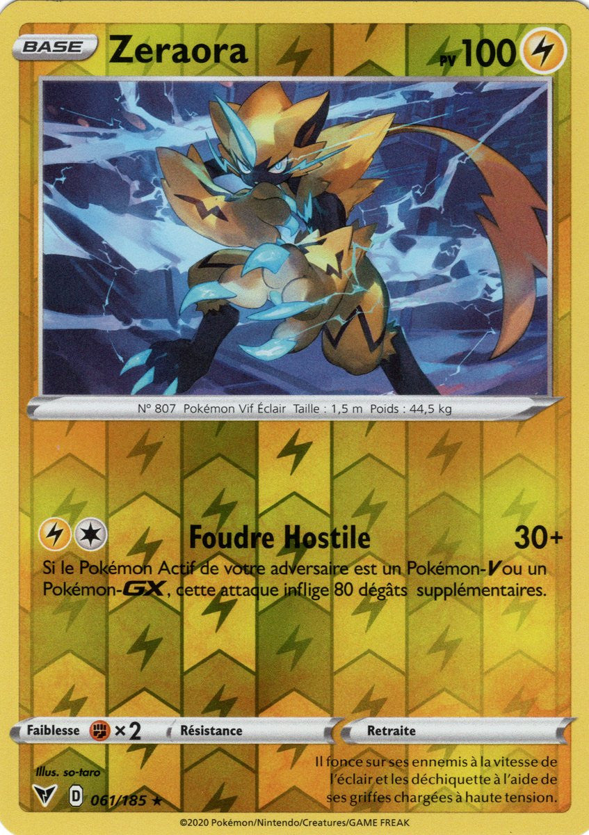 Zeraora Reverse – 061/185 R – EB04