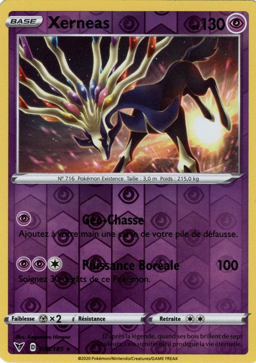 Xerneas Reverse – 078/185 R – EB04