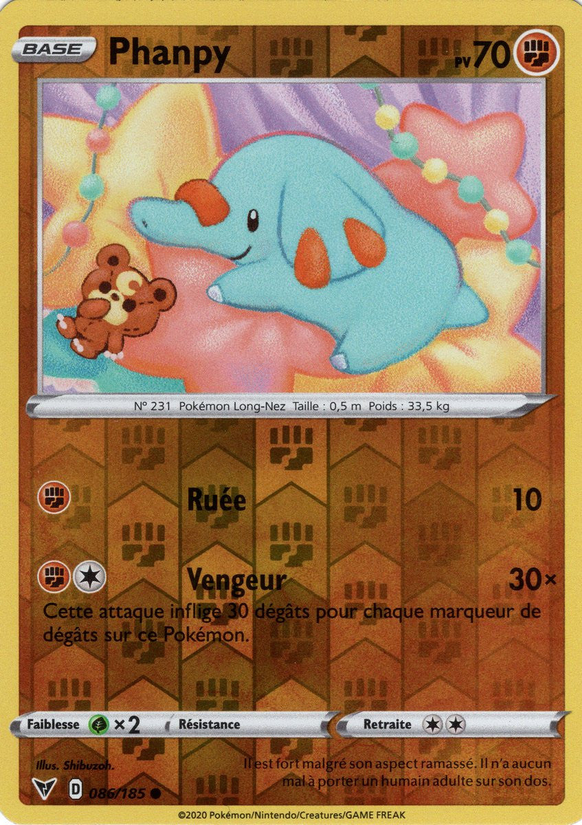 Phanpy Reverse – 086/185 R – EB04