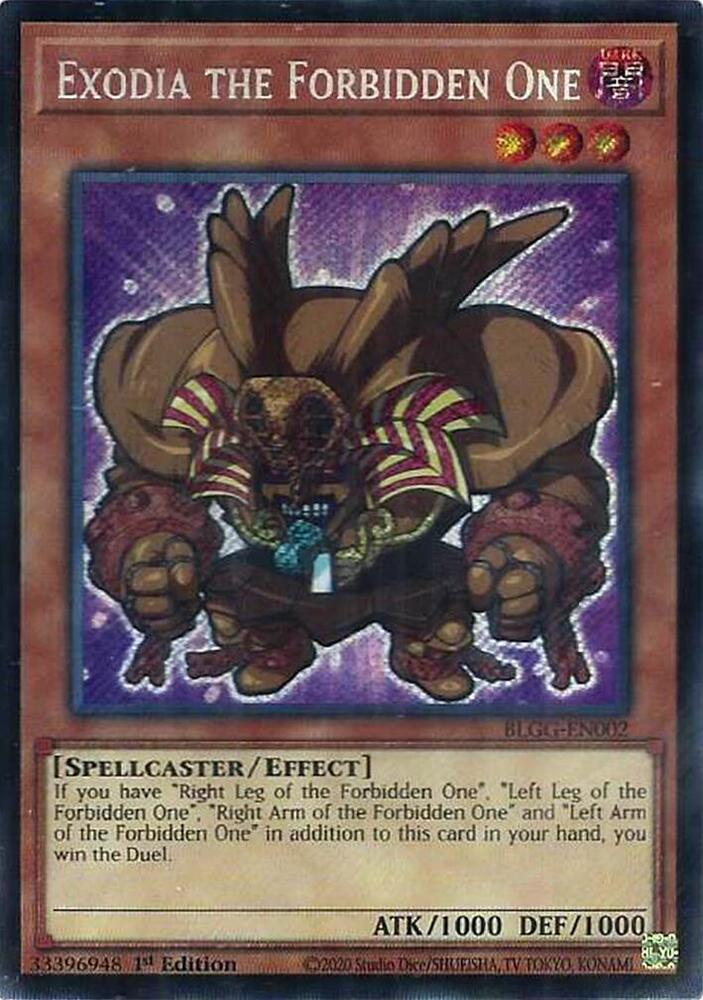 Yu-Gi-Oh! Éxodia l&rsquo;Interdit : SE BLGG-FR002