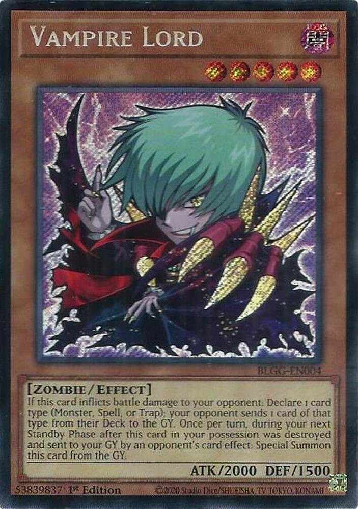 Yu-Gi-Oh! Seigneur Vampire : SE BLGG-FR004