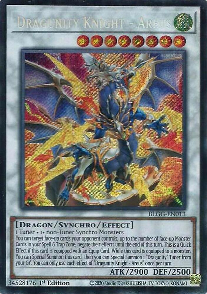 Yu-Gi-Oh! Chevalier Dragunité – Areus : SE BLGG-FR013